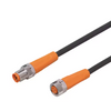 IFM M12 Female/Female Stainless Connection Cable EVC314 5 m