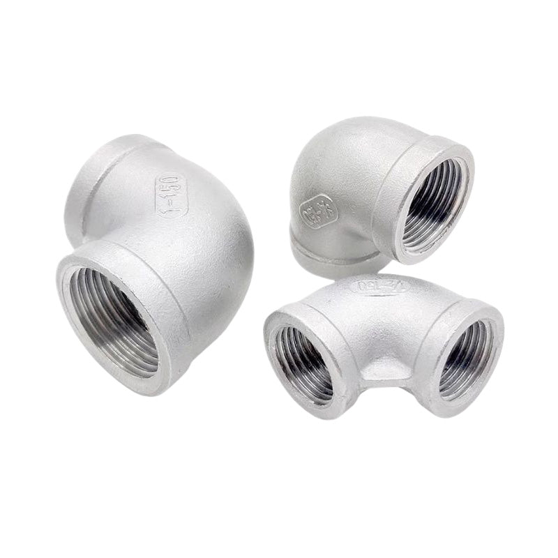 SS Elbow 45° LB 2" CL-150, F/F, NPT 316