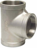 SS Tee 316 2" CL-150, F/F/F NPT