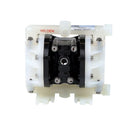 AODD Pump, Polypropylene, 1/4" NPT Threaded, Pro-Flo® SHIFT, Bolted, Threaded, w/ PTFE, Part No. 00-10181, Description: PS25/PPPPP/TWS/TF/PTF
