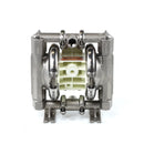 AODD Pump, Stainless Steel, 1/2" NPT Threaded, Pro-Flo®, Clamped, Threaded, w/ PTFE, Part No. 01-2662, Description: P1/SSPPP/TNU/TF/STF