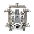 AODD Pump, Stainless Steel, 1-1/2" Tri-Clamp, Pro-Flo® SHIFT FDA Series, Clamped, Tri-Clamp, w/ Santoprene®, Part No. 04-13487, Description: XPS4/SSNNN/FWS/FW/FW/0070