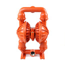 AODD Pump, Aluminum, 2" NPT Threaded, Turbo-Flo™, Clamped, Threaded, w/ PTFE, Part No. 08-11024, Description: T8/AAAAB/TNU/TF/ATF