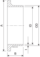 بطانة طويلة SMS 51-316L
