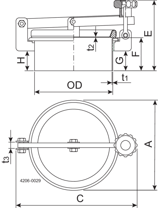 INSPECTION PORT C-202 202-150