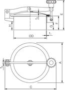 INSPECTION PORT C-202B 202