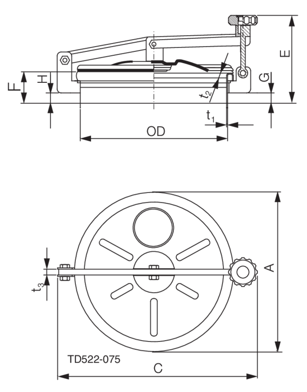 INSPECTION PORT C-306H2 306