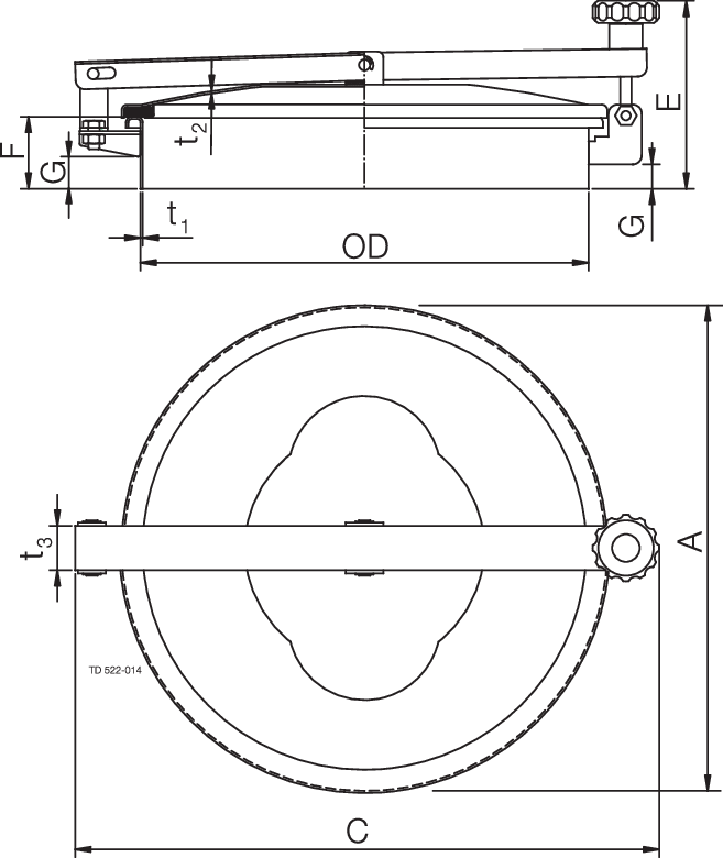 INSPECTION PORT C-404ASB 404