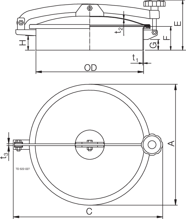 INSPECTION PORT C-454 454-100