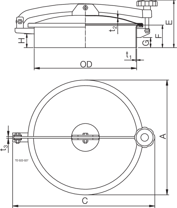 INSPECTION PORT C-454 454-150
