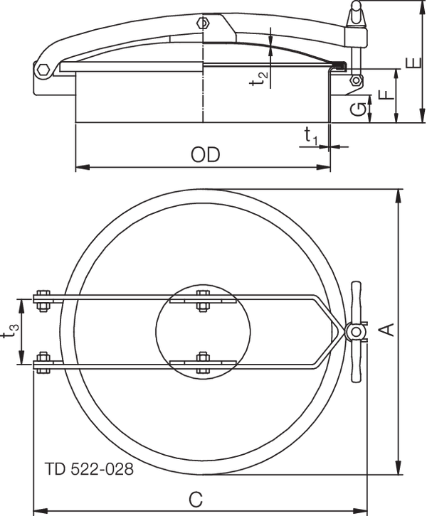 INSPECTION PORT C-454A 454