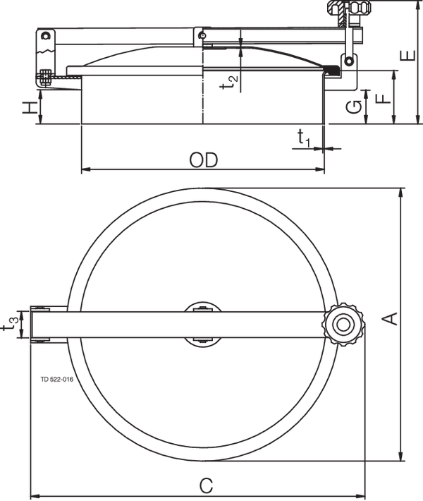 INSPECTION PORT C-454SB