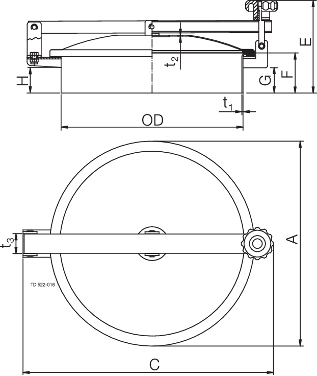 INSPECTION PORT C-454SB