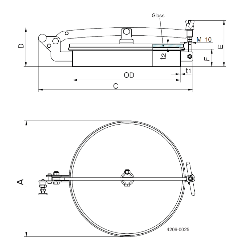 PERSONNEL ACCESS PORT CG-518