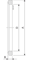 حشية G DN20 EPDM