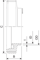 MALE SKC DN32 HSF0 1.4307