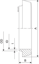 LINER S DN100 ID=1.6 1.4404