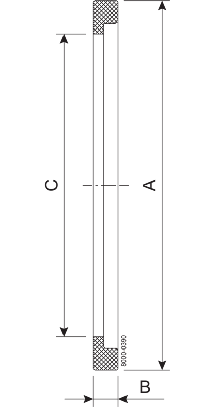 شفة الحشية DN25 EPDM