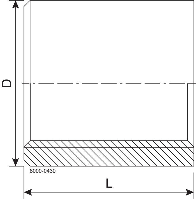 SOCKET  3/8"  RG 1.4404