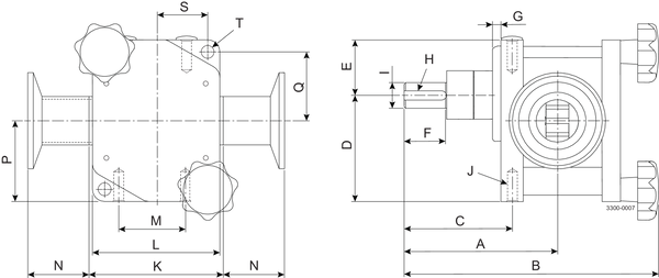 M200 1" SMS SS/C EPDM PL