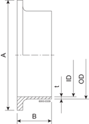 بطانة طويلة 38-316L