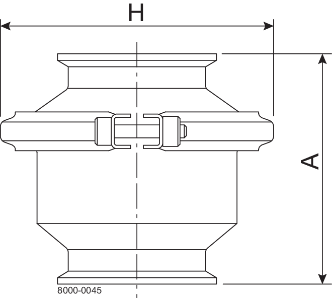 NRV LKC-2 TCL F 25 FPM 316L EP