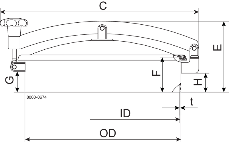 INSPECTION PORT LKDC-404-100