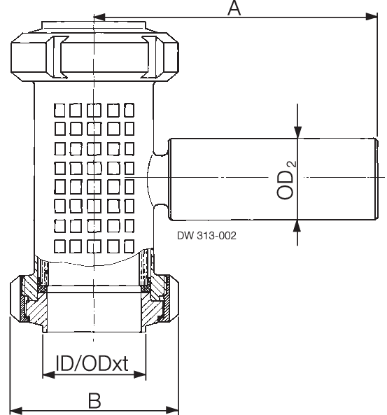 IN-LINE SIGHT GLASS LKGL-1 W