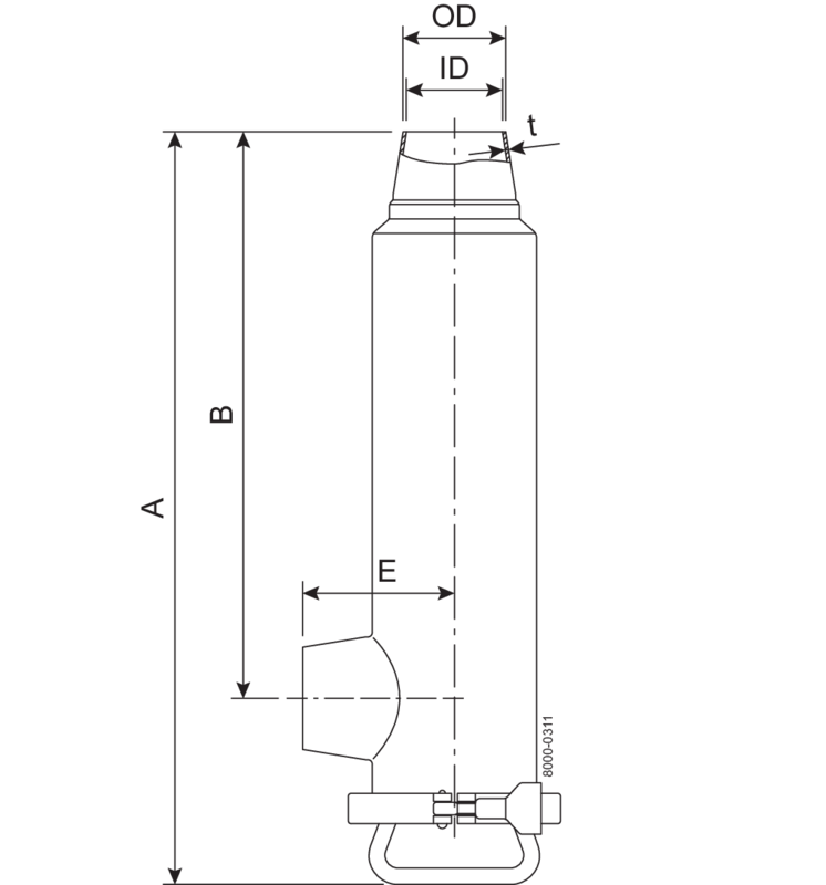 COARSE STRAINER LKVF 76MM EPDM