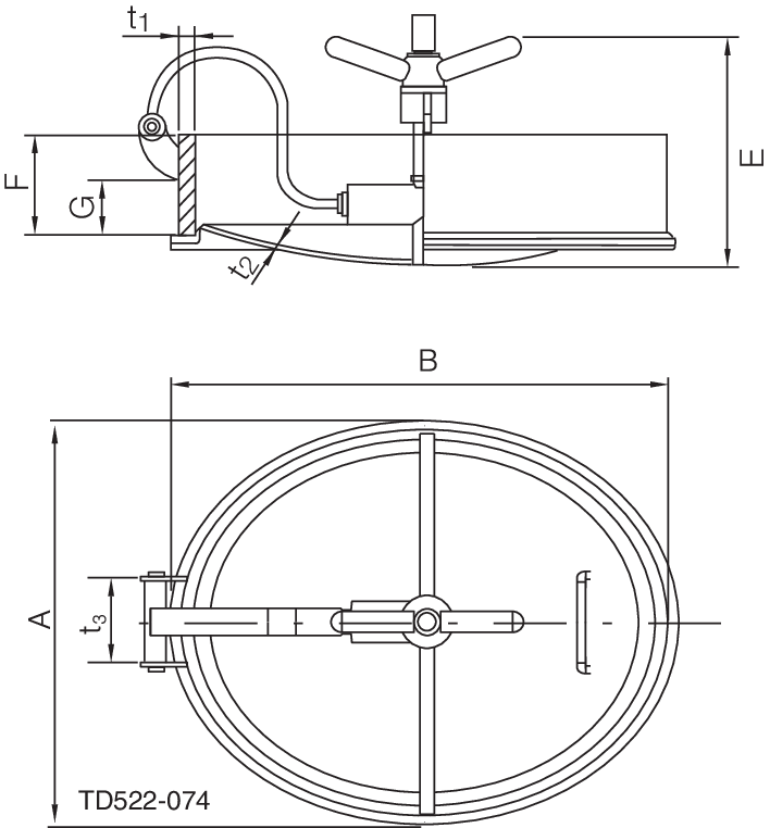 INSPECTION PORT O-490X395IO