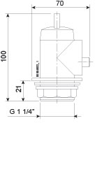 PRESSURE VALVE TWO WAY