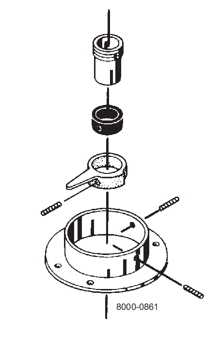 BRACKET SET 51/76 FOR INDICATI