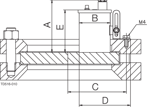 SIGHT GLASS DN 150   W/MINI