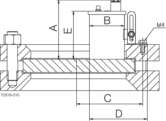SIGHT GLASS DN 125   W/MINI