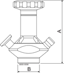 SAMPLING VALVE SIZE 10 ISO38MM