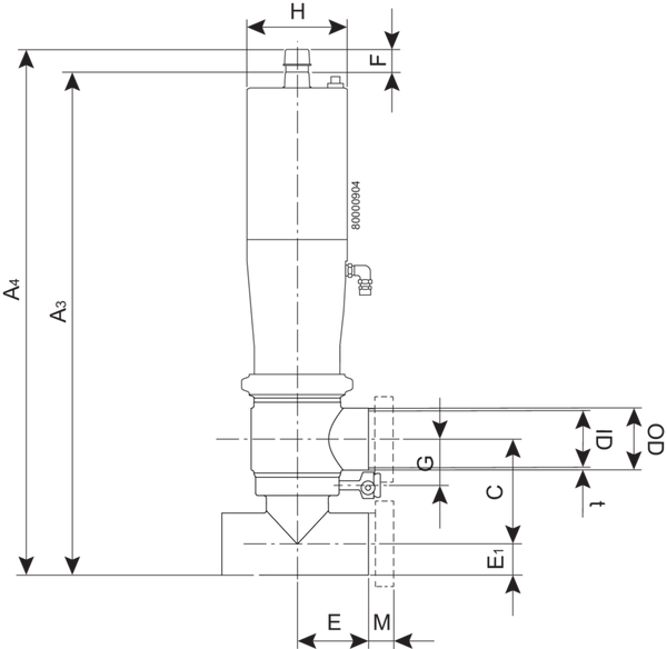 VALVE SMP-BC W 63.5 21-90 NC