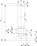 VALVE SMP-BC W 51 22 NC EPDM