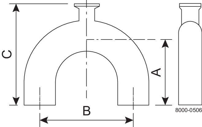 B2UMPBOA-1 X 3/4-316L-PM
